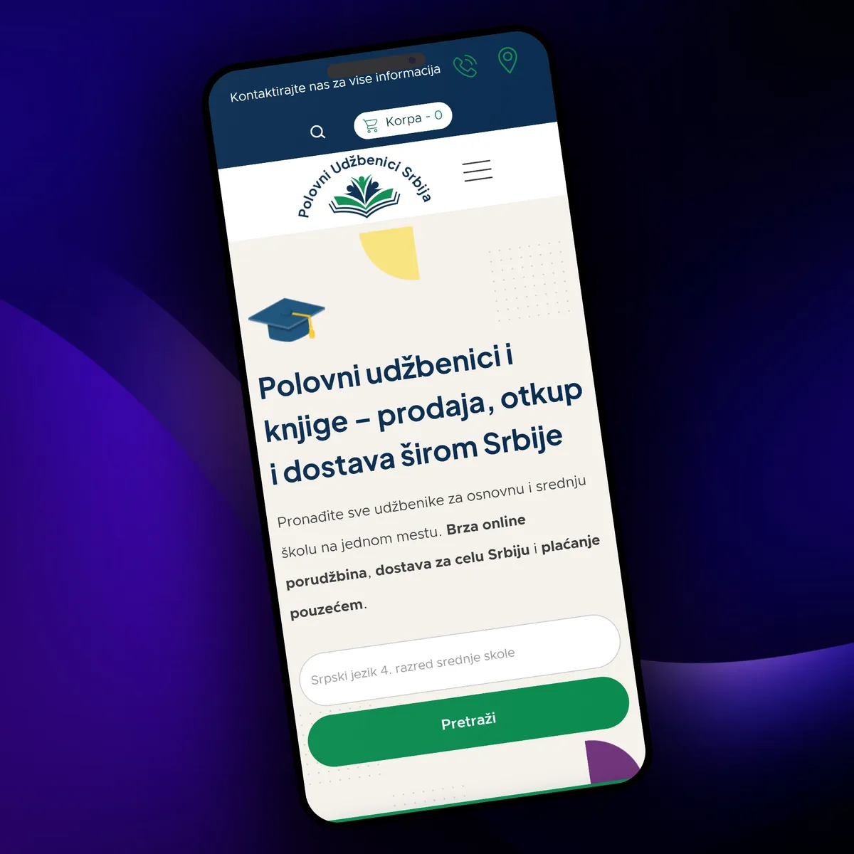 Polovni Udžbenici, Online prodavnica