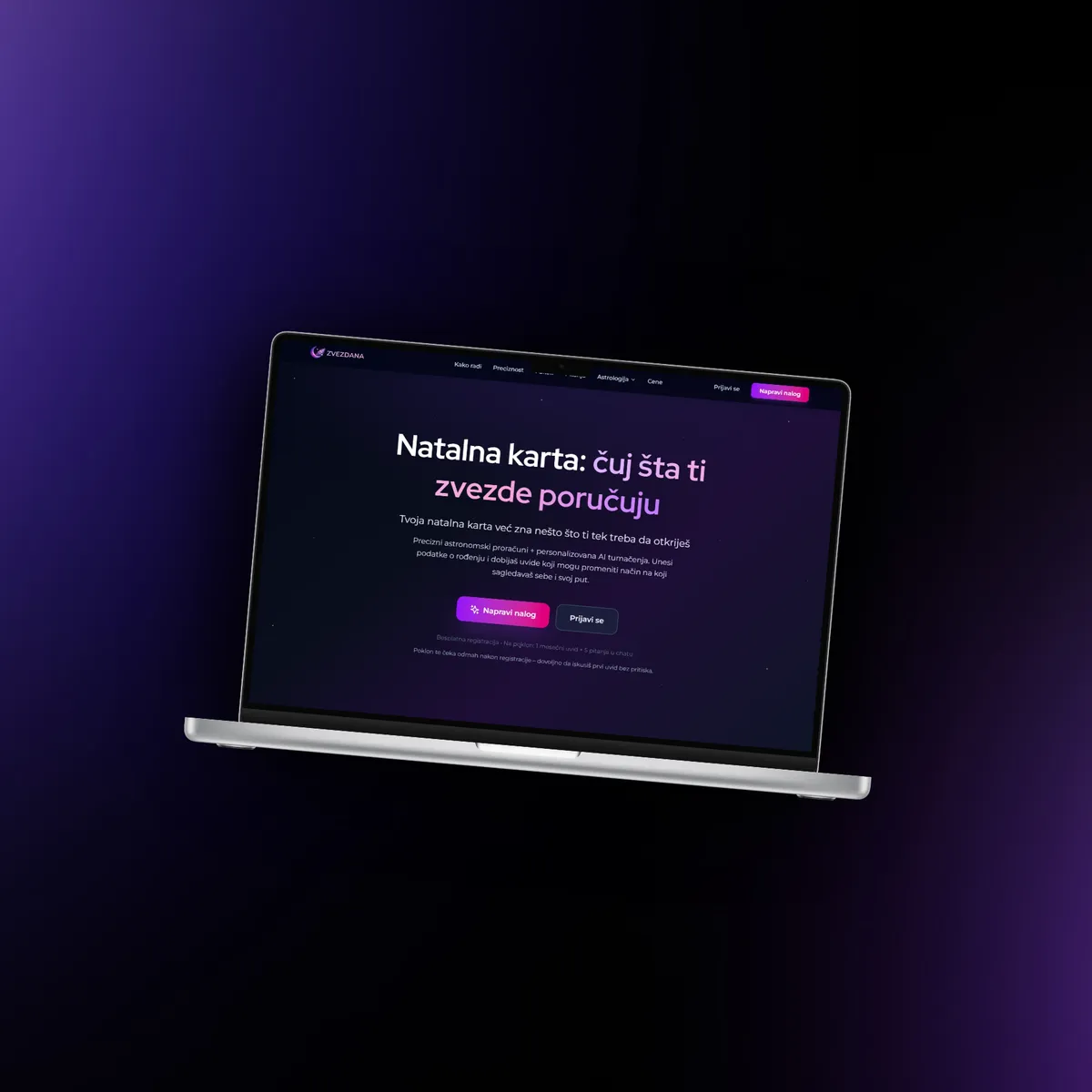 Zvezdana, AI Web App