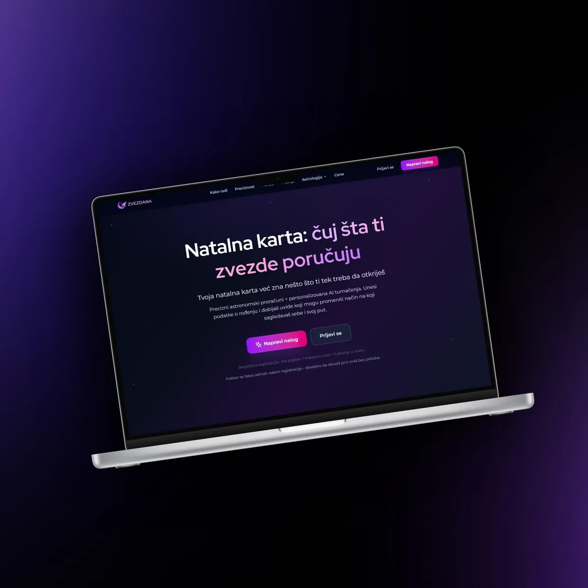 Zvezdana, AI Web App